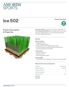 Datasheet | Infill | Ice 502
